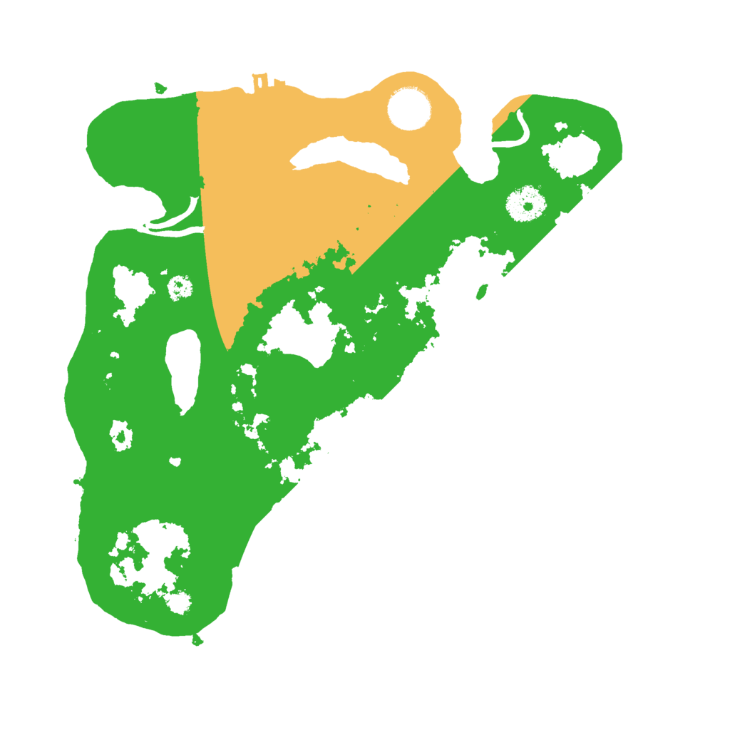 Biome Rust Map: Procedural Map, Size: 3000, Seed: 969197289