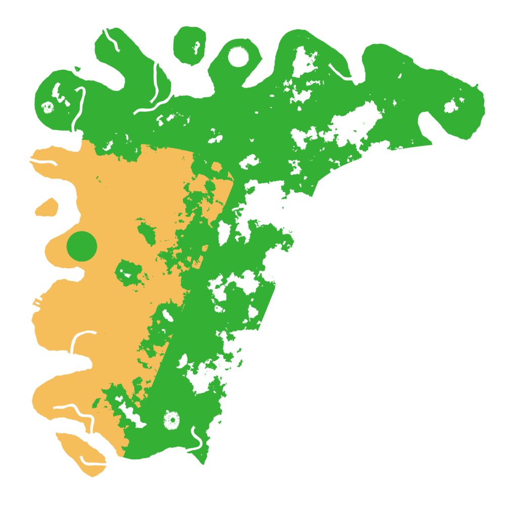 Biome Rust Map: Procedural Map, Size: 4500, Seed: 968864690