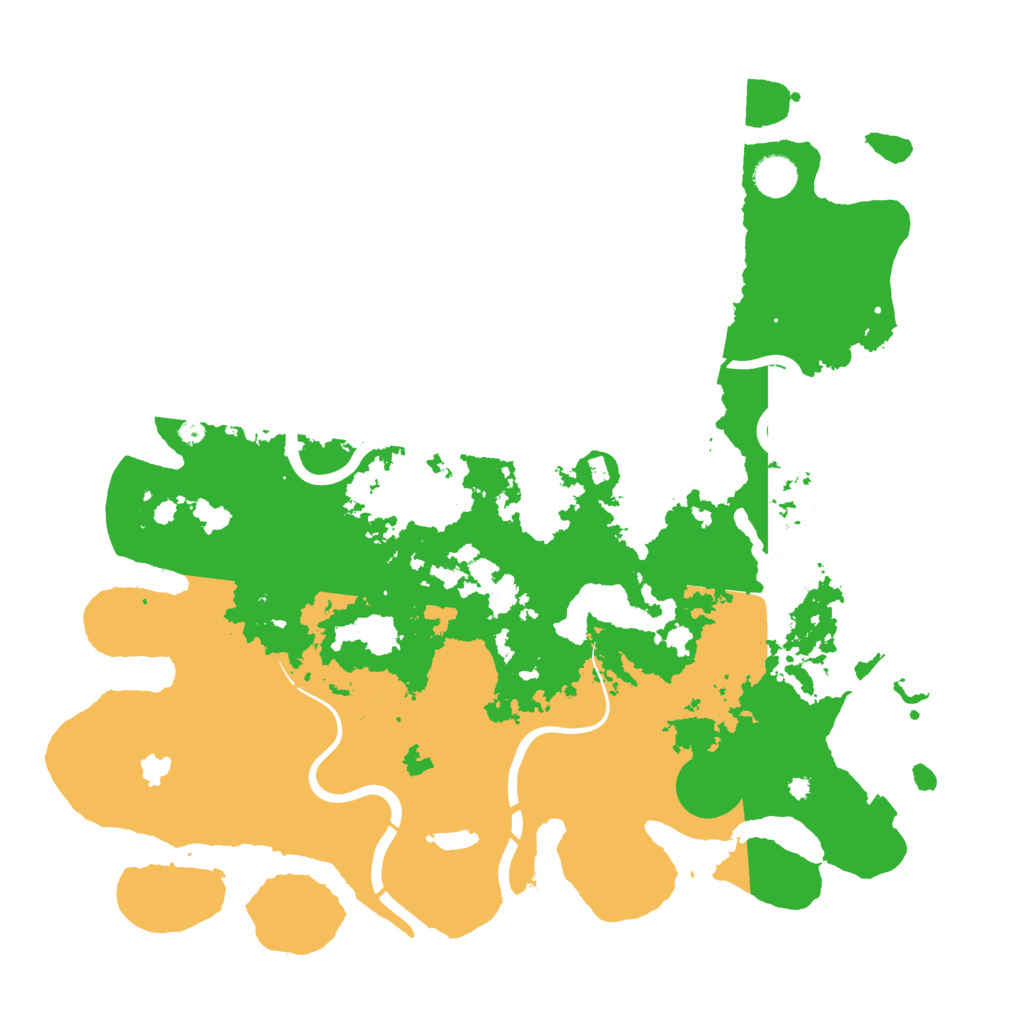 Biome Rust Map: Procedural Map, Size: 4250, Seed: 9908