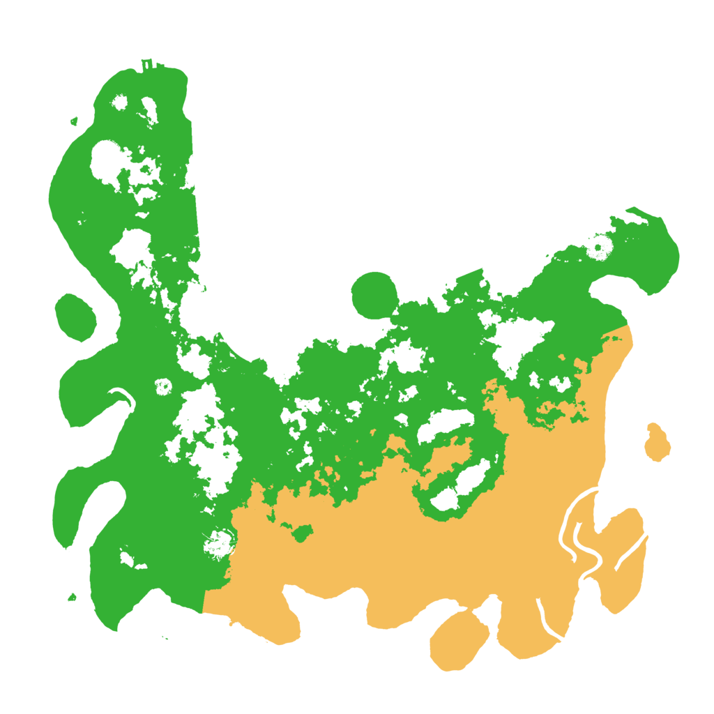 Biome Rust Map: Procedural Map, Size: 4250, Seed: 263407825