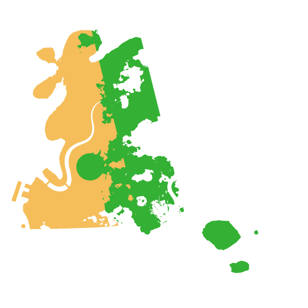Biome Rust Map: Procedural Map, Size: 3000, Seed: 5755