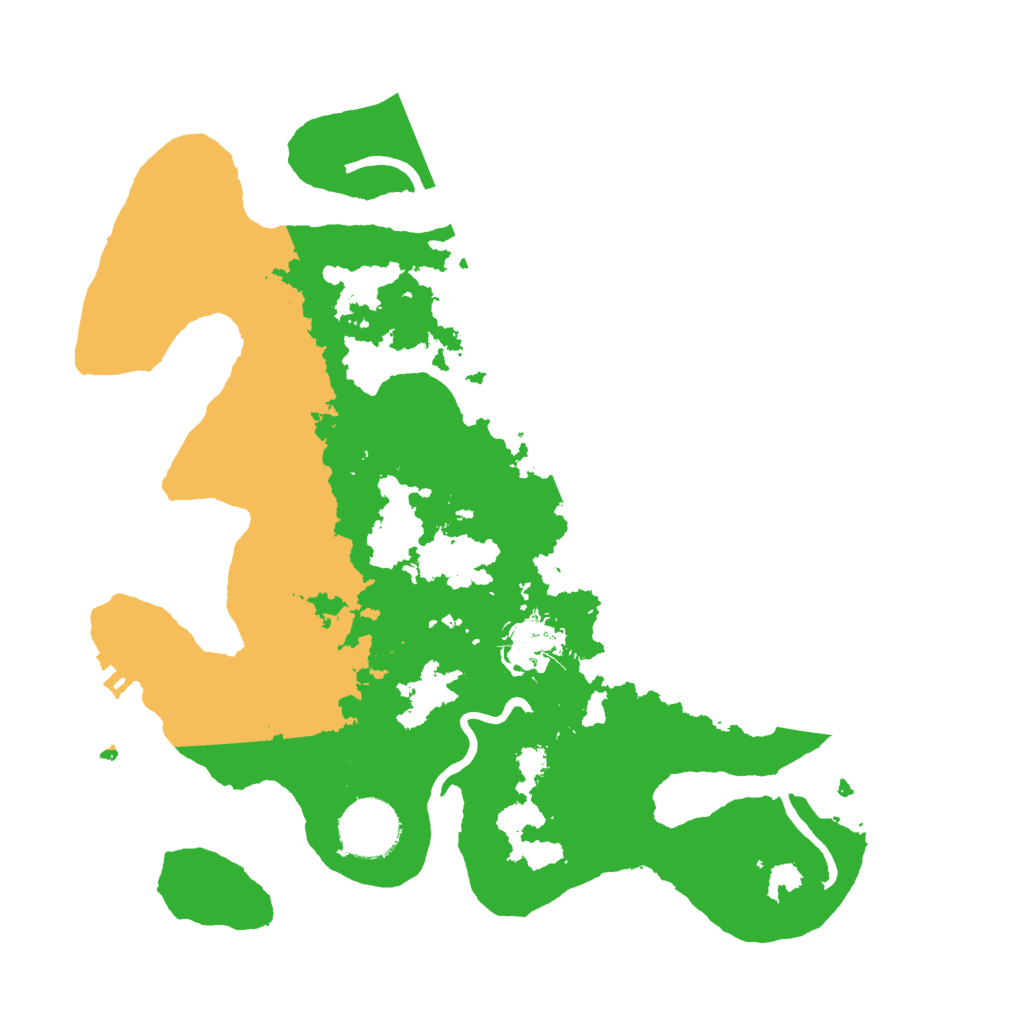 Biome Rust Map: Procedural Map, Size: 3000, Seed: 708502917