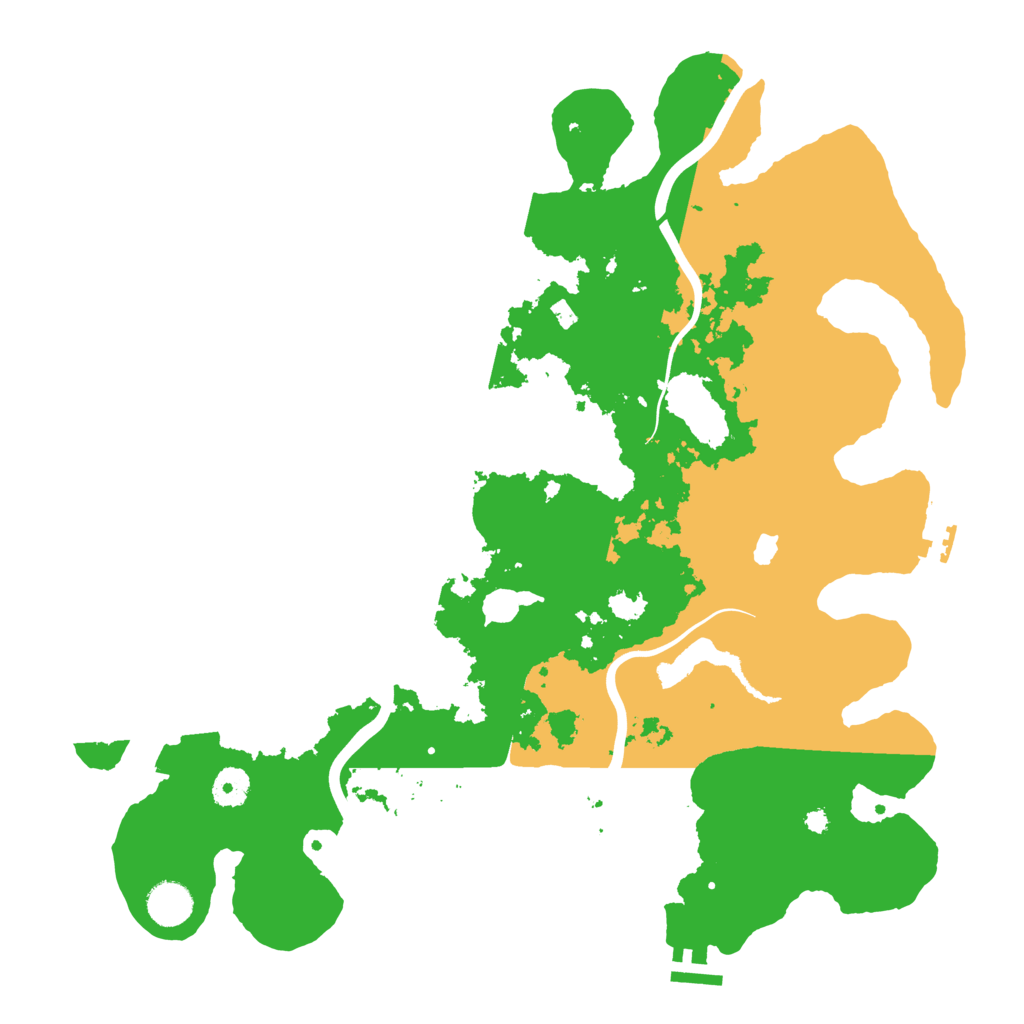 Biome Rust Map: Procedural Map, Size: 4000, Seed: 1721236043