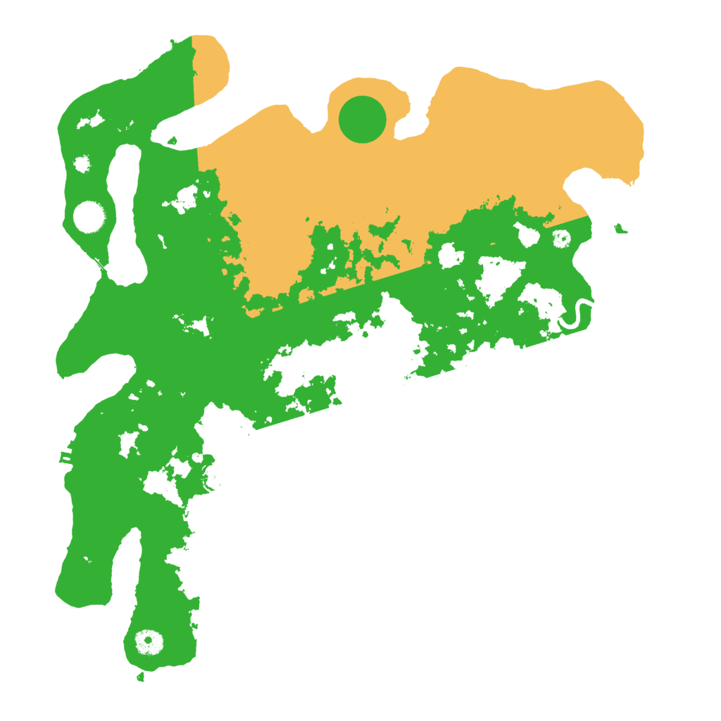 Biome Rust Map: Procedural Map, Size: 4000, Seed: 854301900