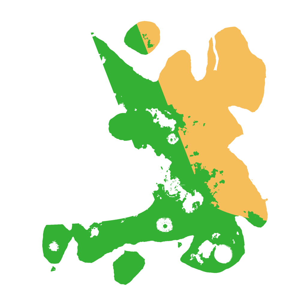 Biome Rust Map: Procedural Map, Size: 3000, Seed: 46870398