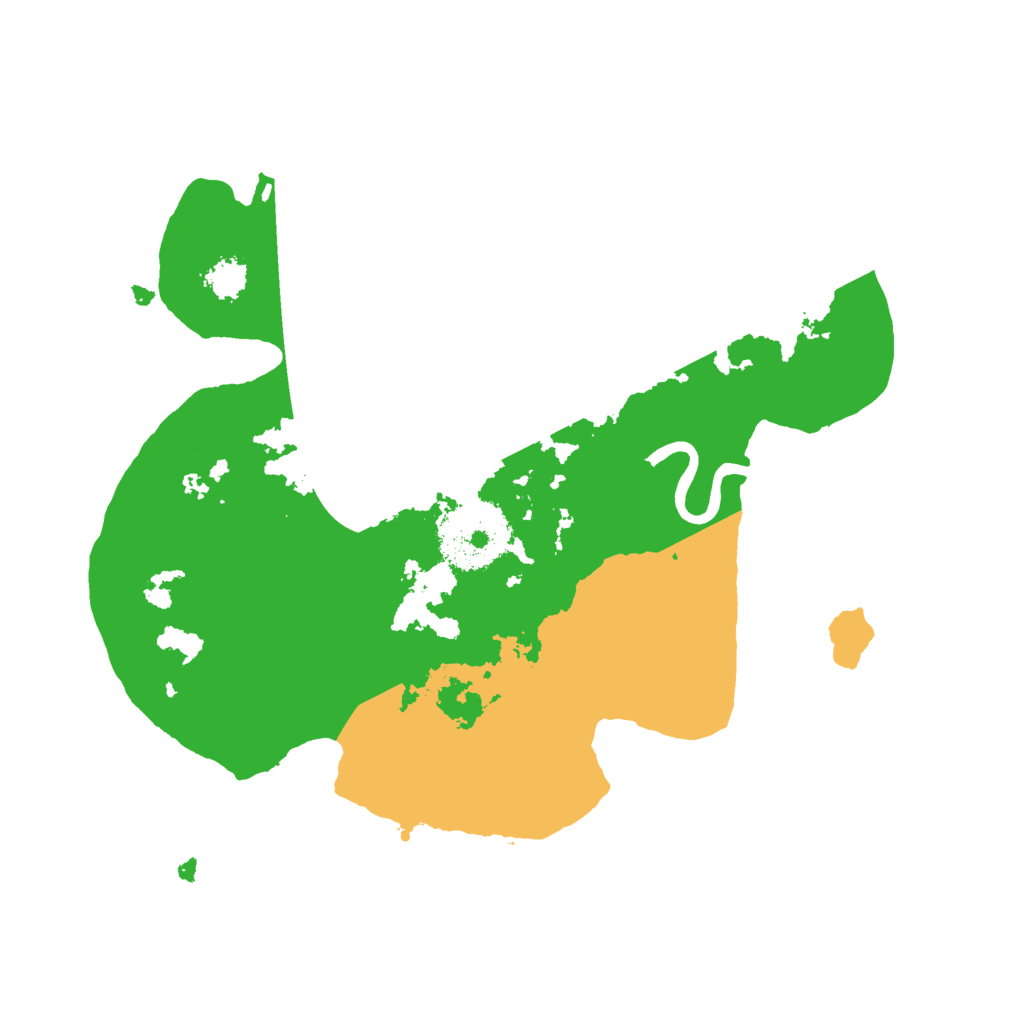 Biome Rust Map: Procedural Map, Size: 2300, Seed: 213423674