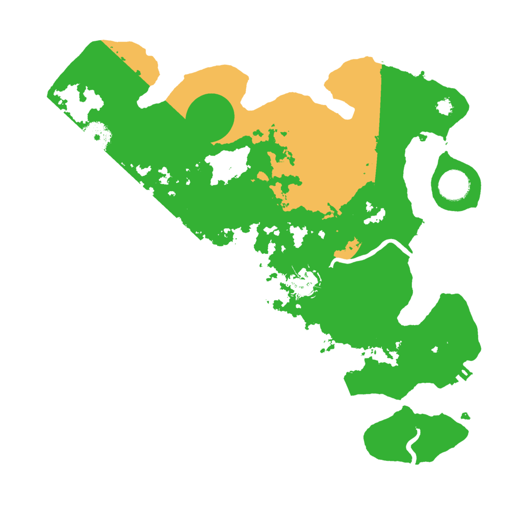 Biome Rust Map: Procedural Map, Size: 3000, Seed: 76438