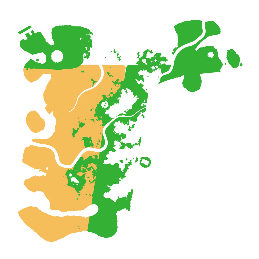Biome Rust Map: Procedural Map, Size: 3750, Seed: 589604