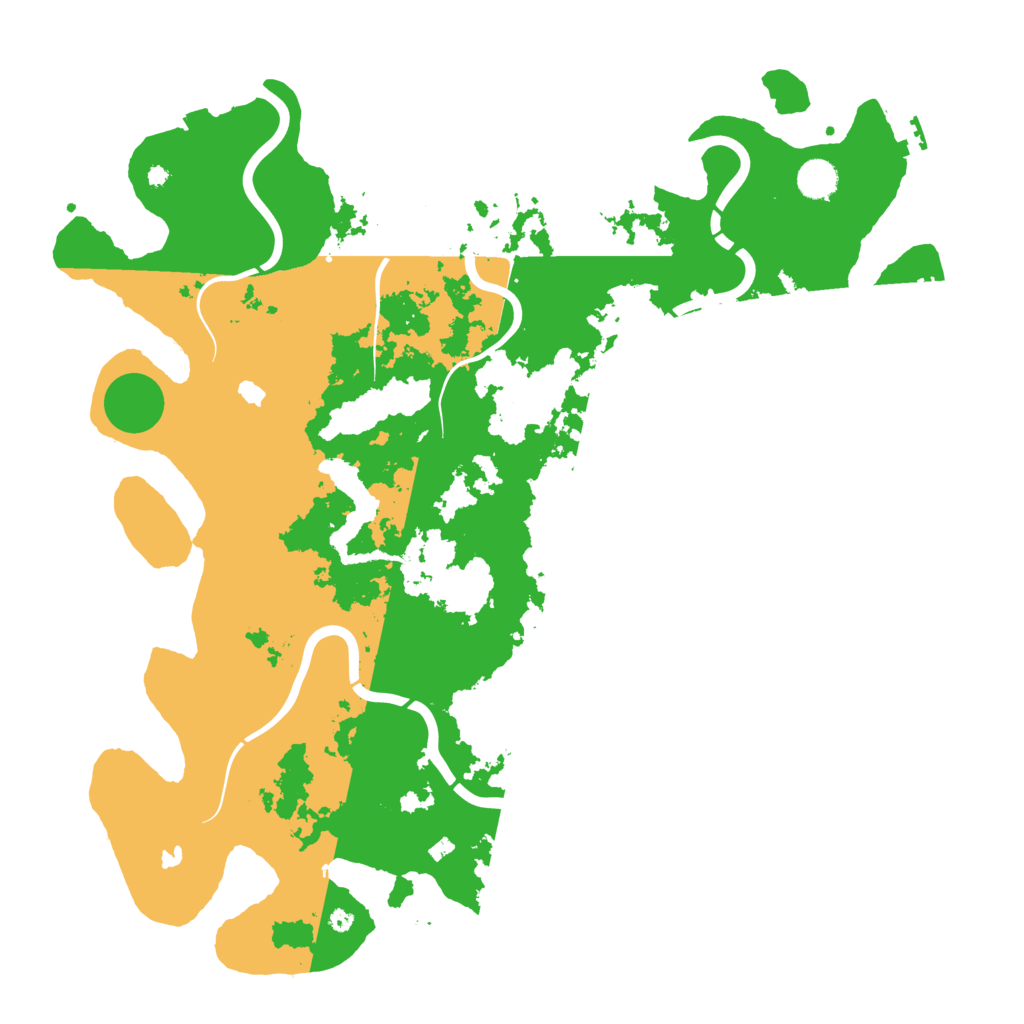 Biome Rust Map: Procedural Map, Size: 4500, Seed: 2117215333