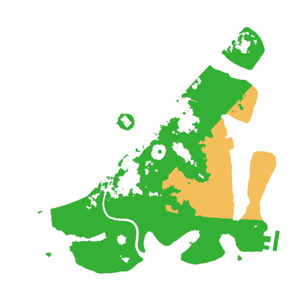 Biome Rust Map: Procedural Map, Size: 3000, Seed: 1709246