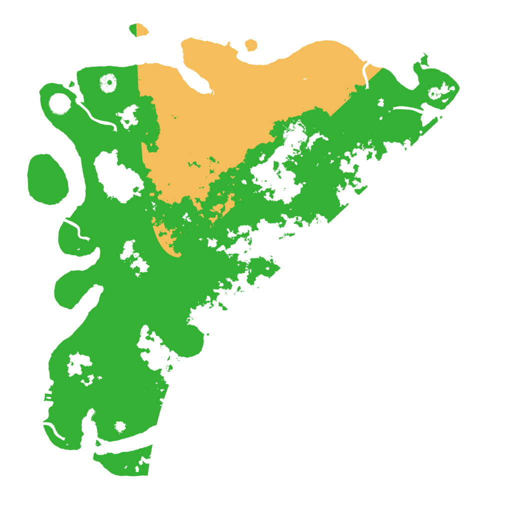Biome Rust Map: Procedural Map, Size: 4250, Seed: 585406162
