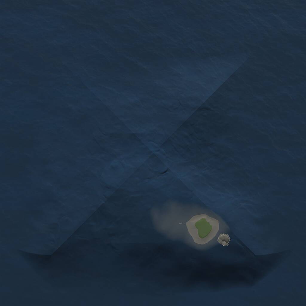 Rust Map: Procedural Map, Size: 1000, Seed: 211094504, 1 Monuments