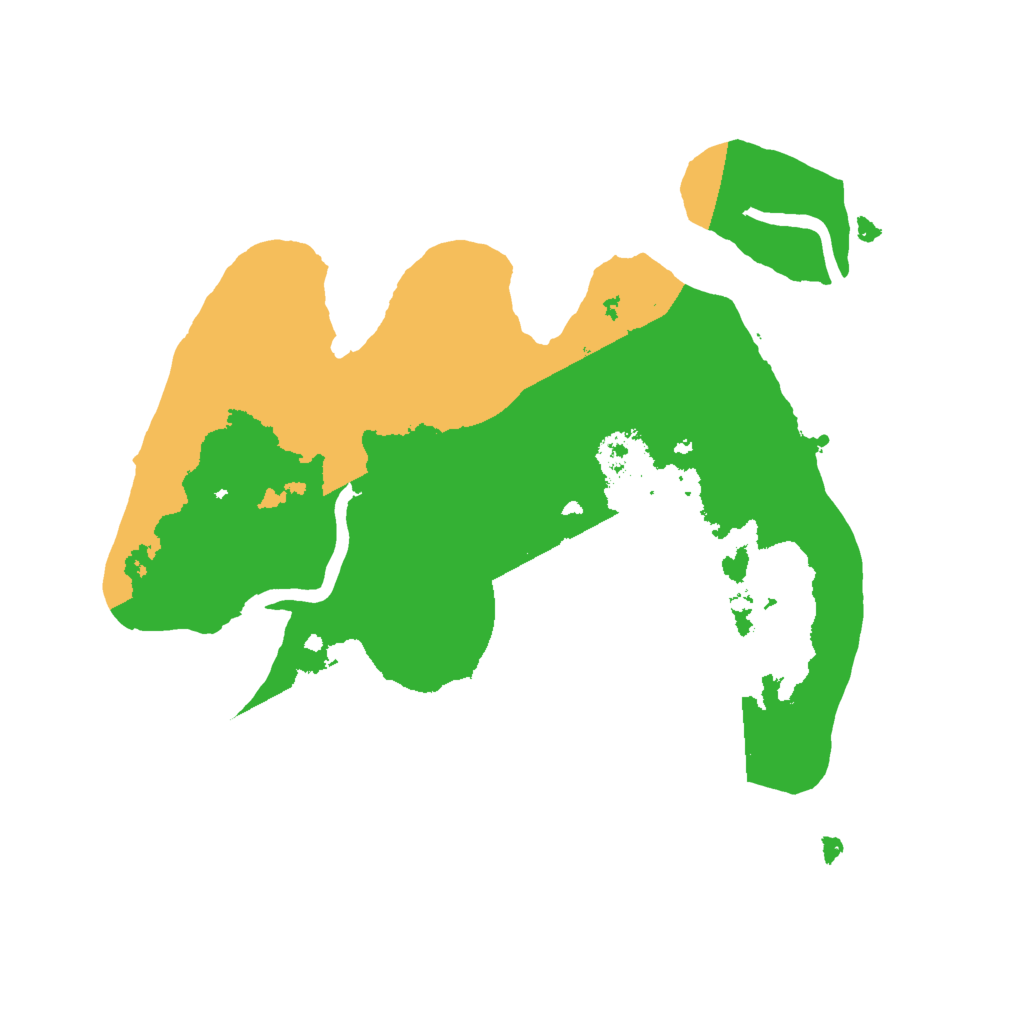 Biome Rust Map: Procedural Map, Size: 2000, Seed: 934362480