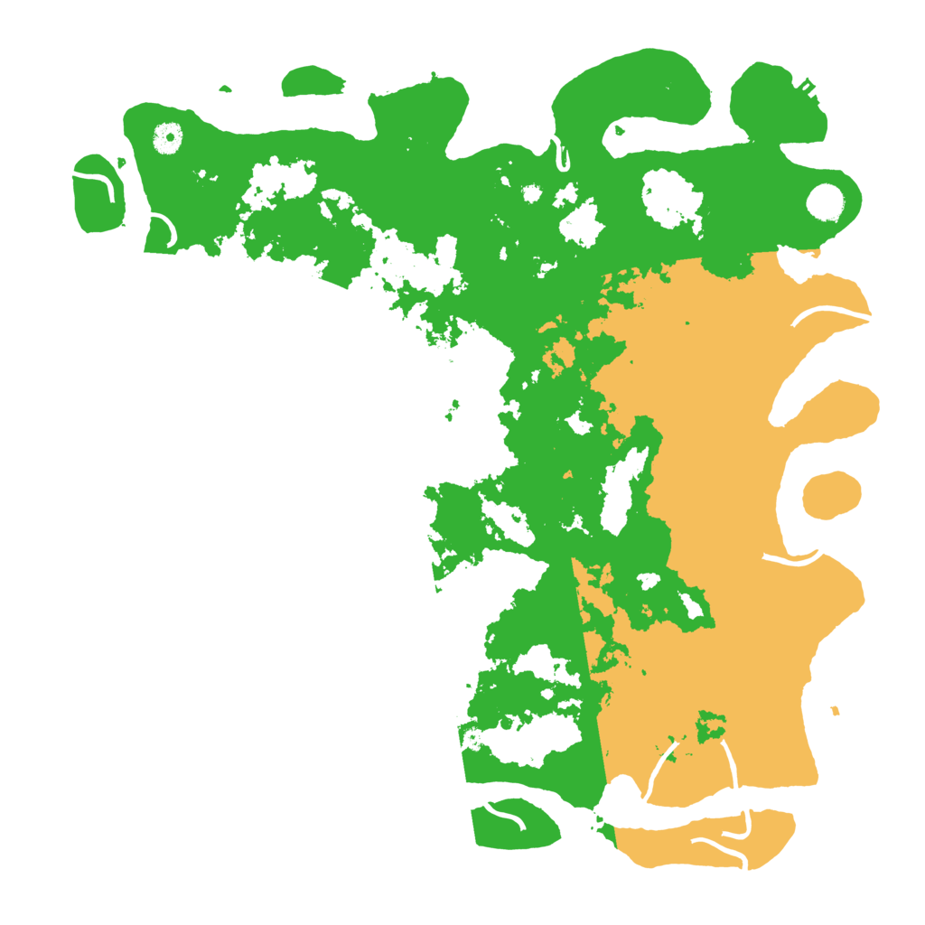 Biome Rust Map: Procedural Map, Size: 4500, Seed: 1435291144
