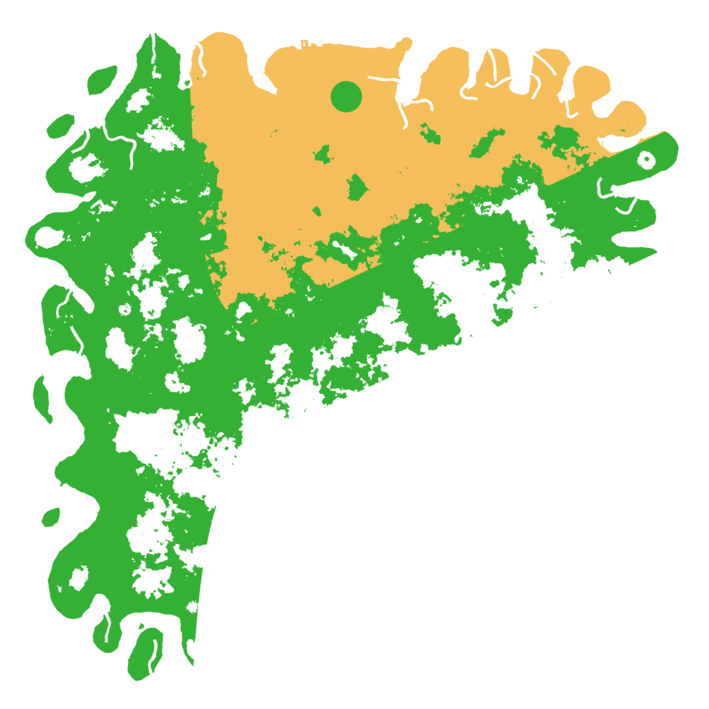 Biome Rust Map: Procedural Map, Size: 6000, Seed: 412653178
