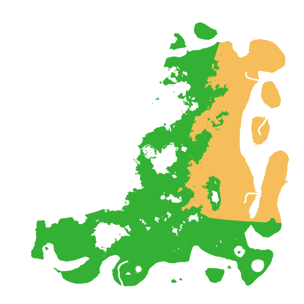 Biome Rust Map: Procedural Map, Size: 4250, Seed: 156157711