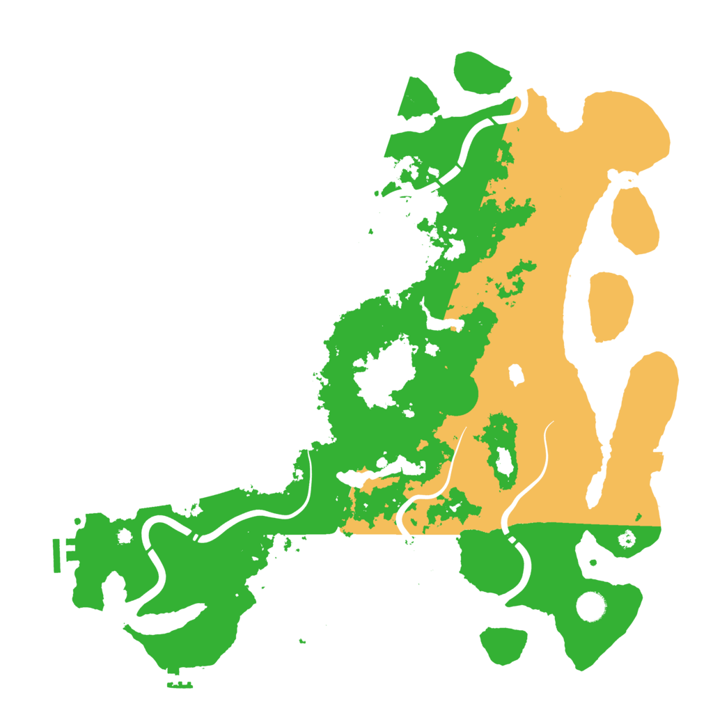 Biome Rust Map: Procedural Map, Size: 4250, Seed: 156157711