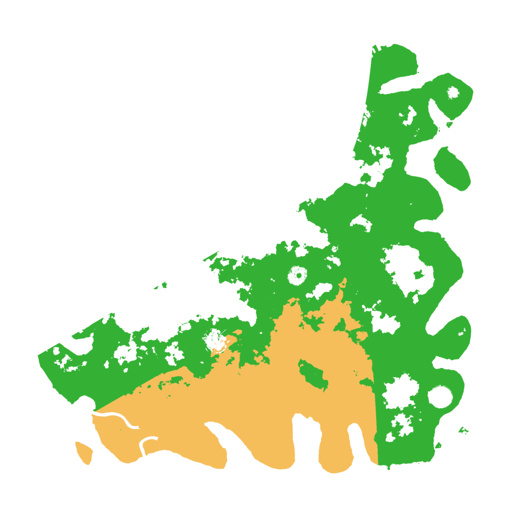 Biome Rust Map: Procedural Map, Size: 4050, Seed: 73083325