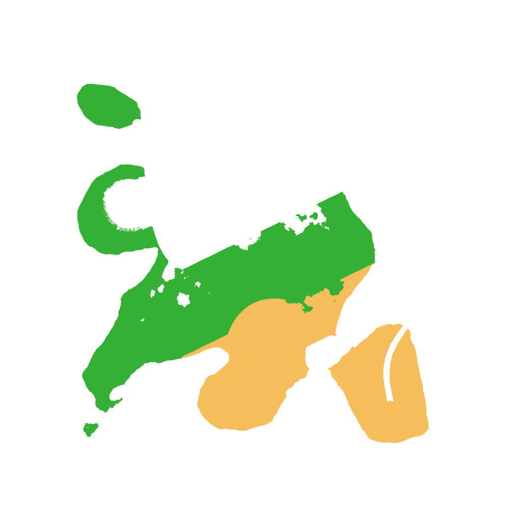 Biome Rust Map: Procedural Map, Size: 1800, Seed: 539642