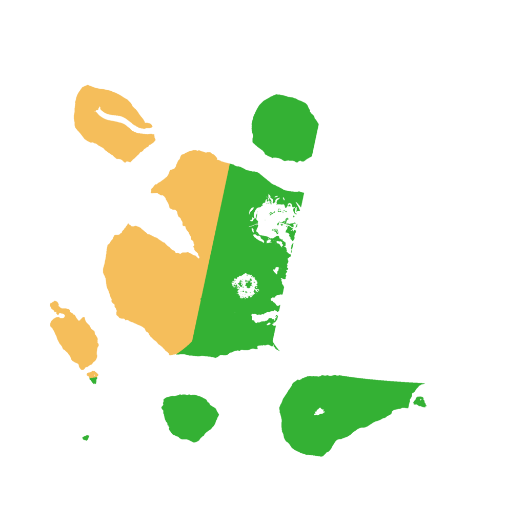 Biome Rust Map: Procedural Map, Size: 2200, Seed: 532642