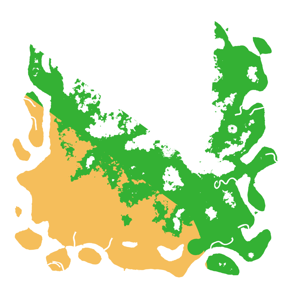 Biome Rust Map: Procedural Map, Size: 4800, Seed: 1545015010