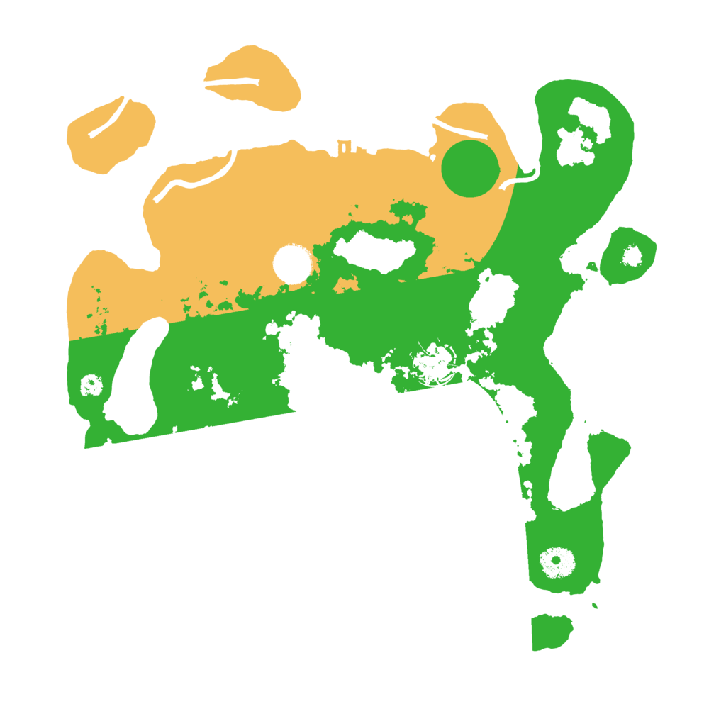 Biome Rust Map: Procedural Map, Size: 3333, Seed: 821746