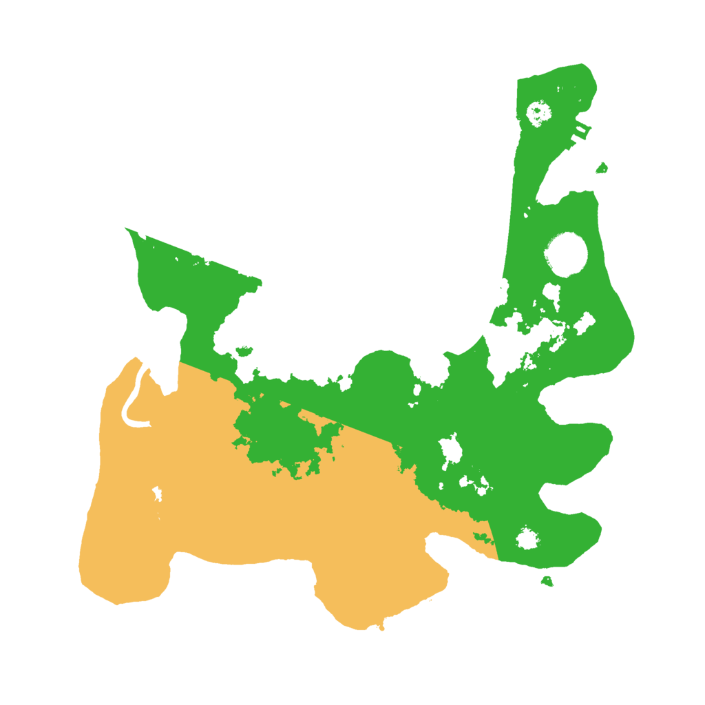 Biome Rust Map: Procedural Map, Size: 3000, Seed: 4015926