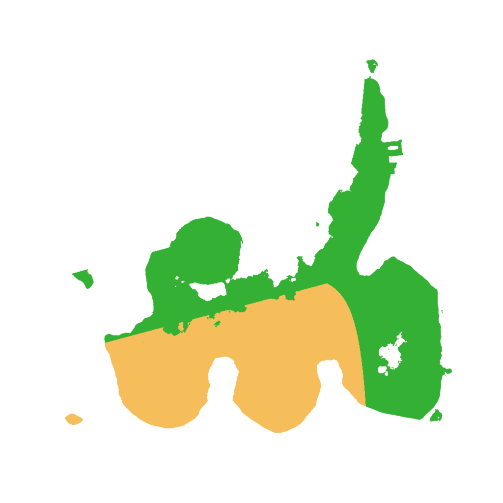 Biome Rust Map: Procedural Map, Size: 2000, Seed: 200856041