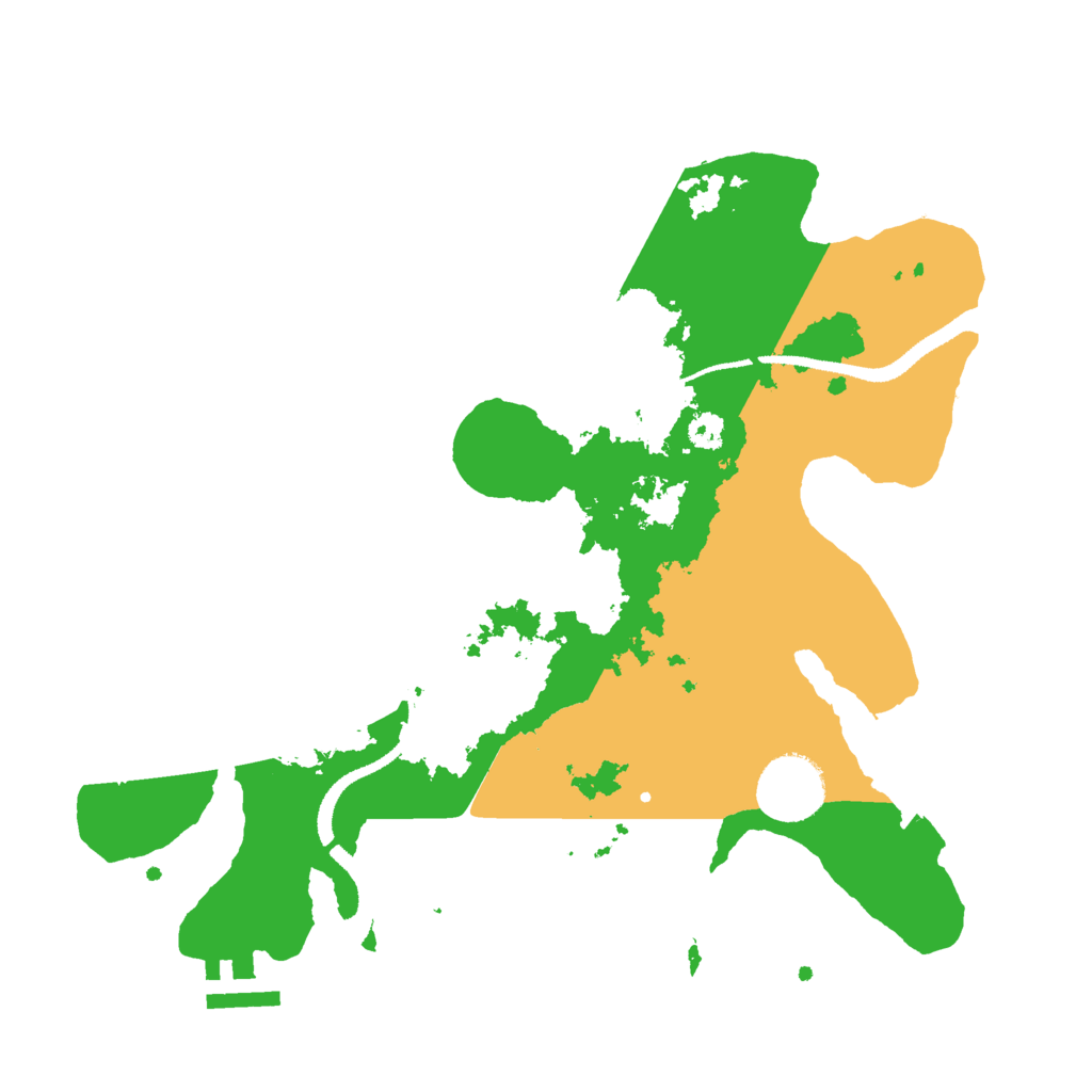 Biome Rust Map: Procedural Map, Size: 3000, Seed: 99793