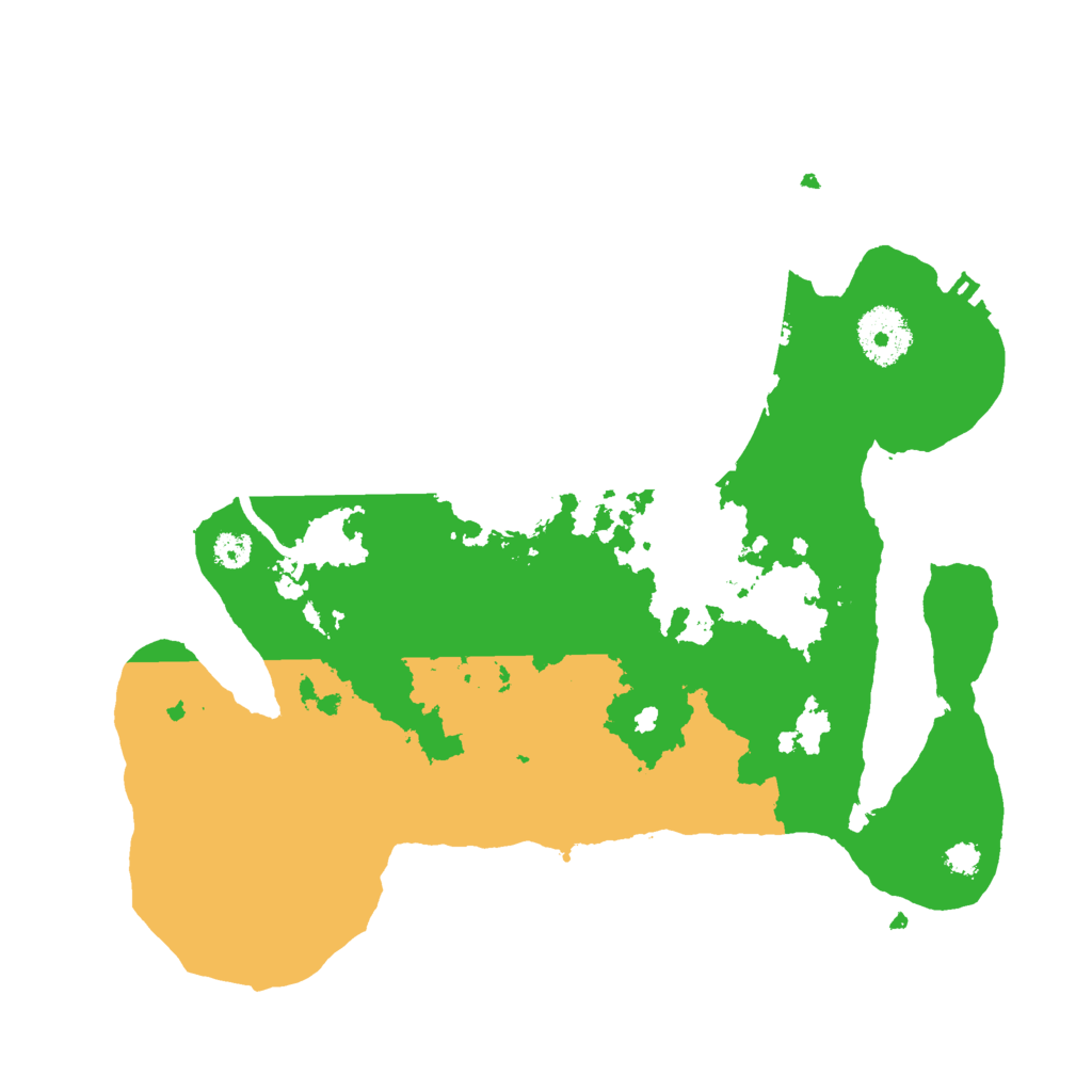 Biome Rust Map: Procedural Map, Size: 3000, Seed: 790825559