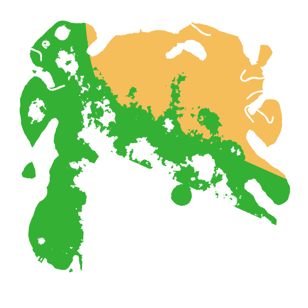Biome Rust Map: Procedural Map, Size: 4000, Seed: 1383526790