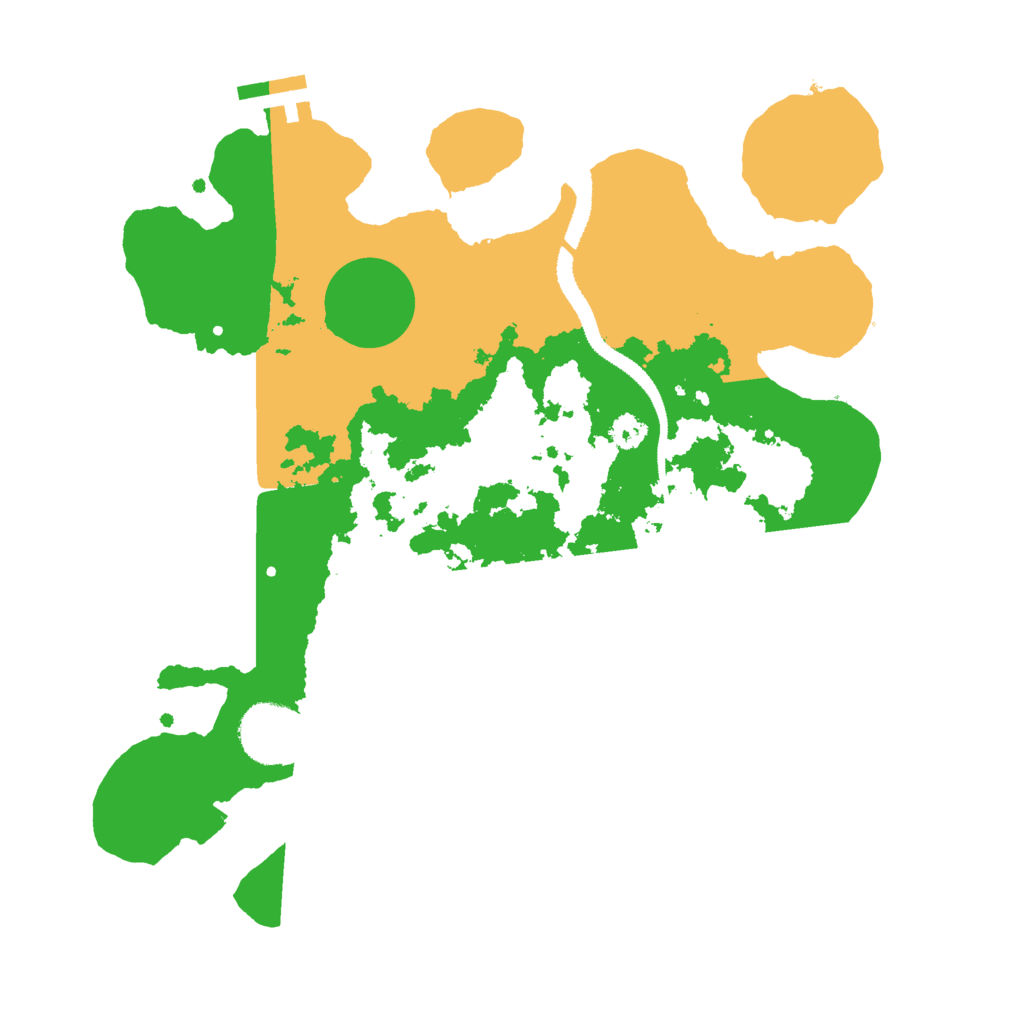 Biome Rust Map: Procedural Map, Size: 3000, Seed: 31670