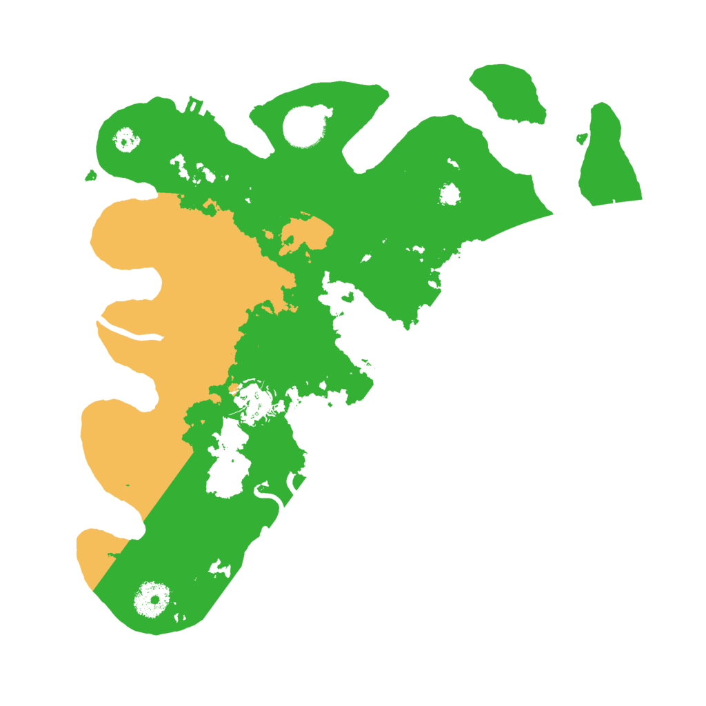 Biome Rust Map: Procedural Map, Size: 3000, Seed: 560148024