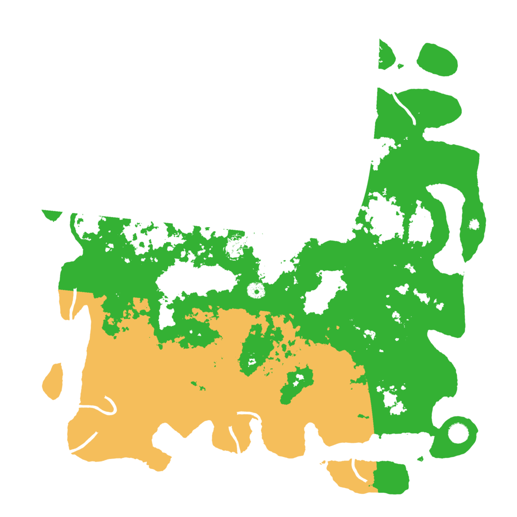 Biome Rust Map: Procedural Map, Size: 4500, Seed: 351897340