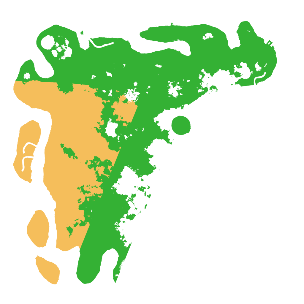 Biome Rust Map: Procedural Map, Size: 4250, Seed: 195587317