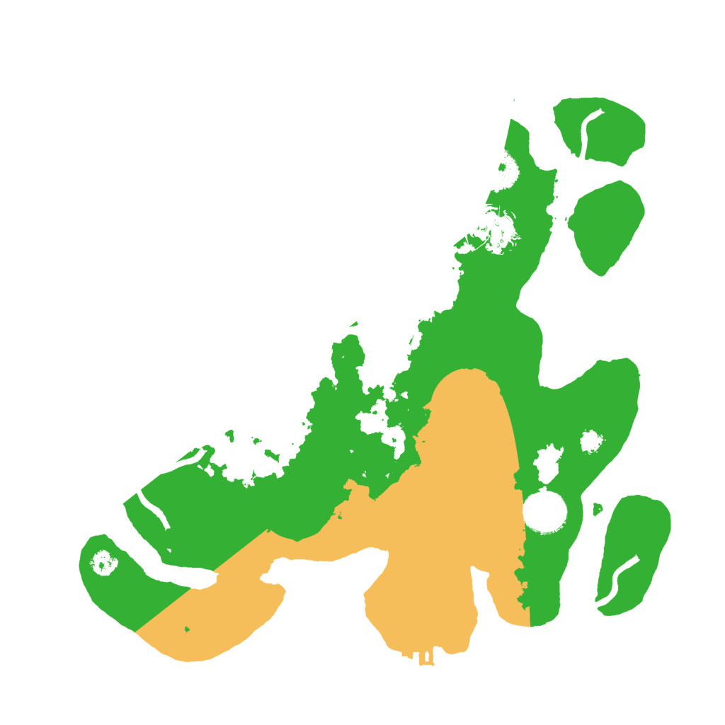 Biome Rust Map: Procedural Map, Size: 3000, Seed: 472060328