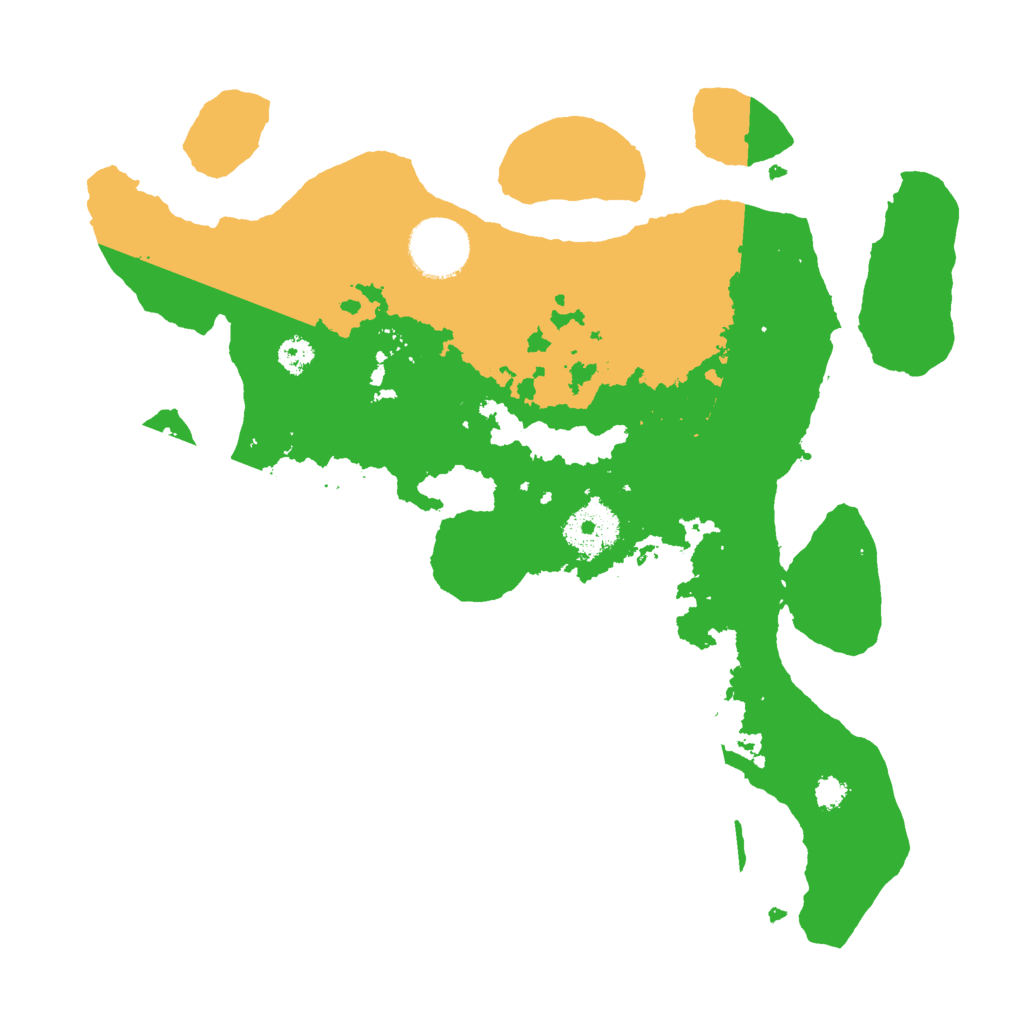 Biome Rust Map: Procedural Map, Size: 3000, Seed: 22130913