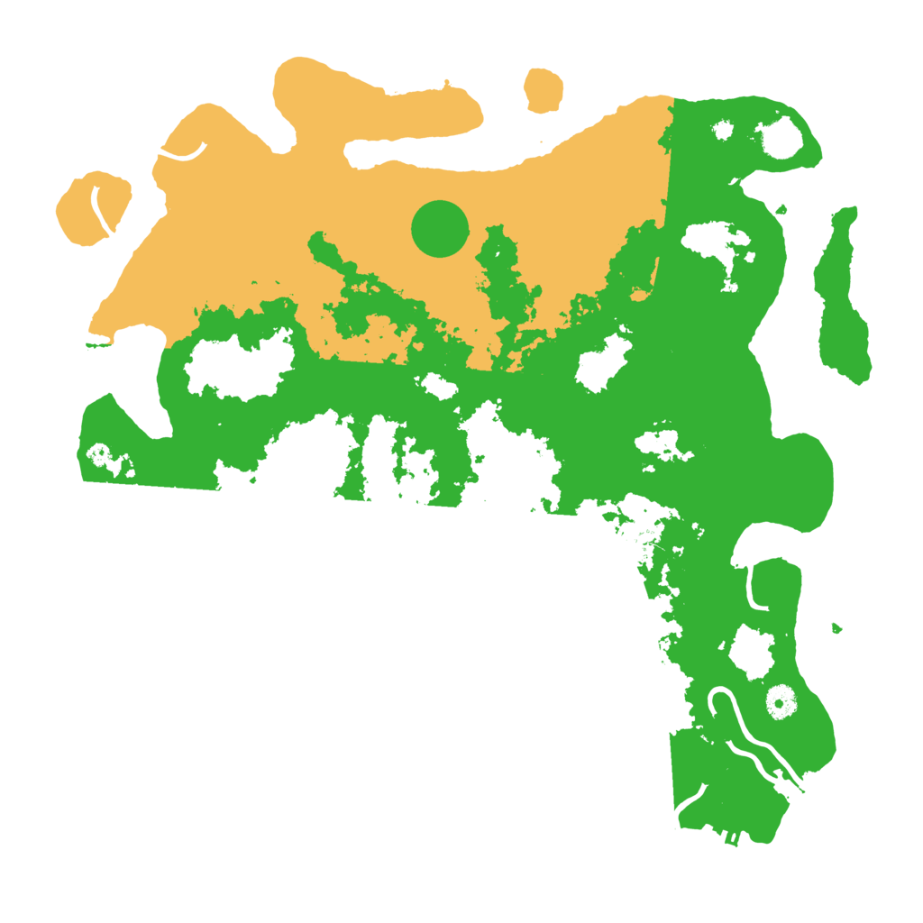 Biome Rust Map: Procedural Map, Size: 4250, Seed: 1577007027