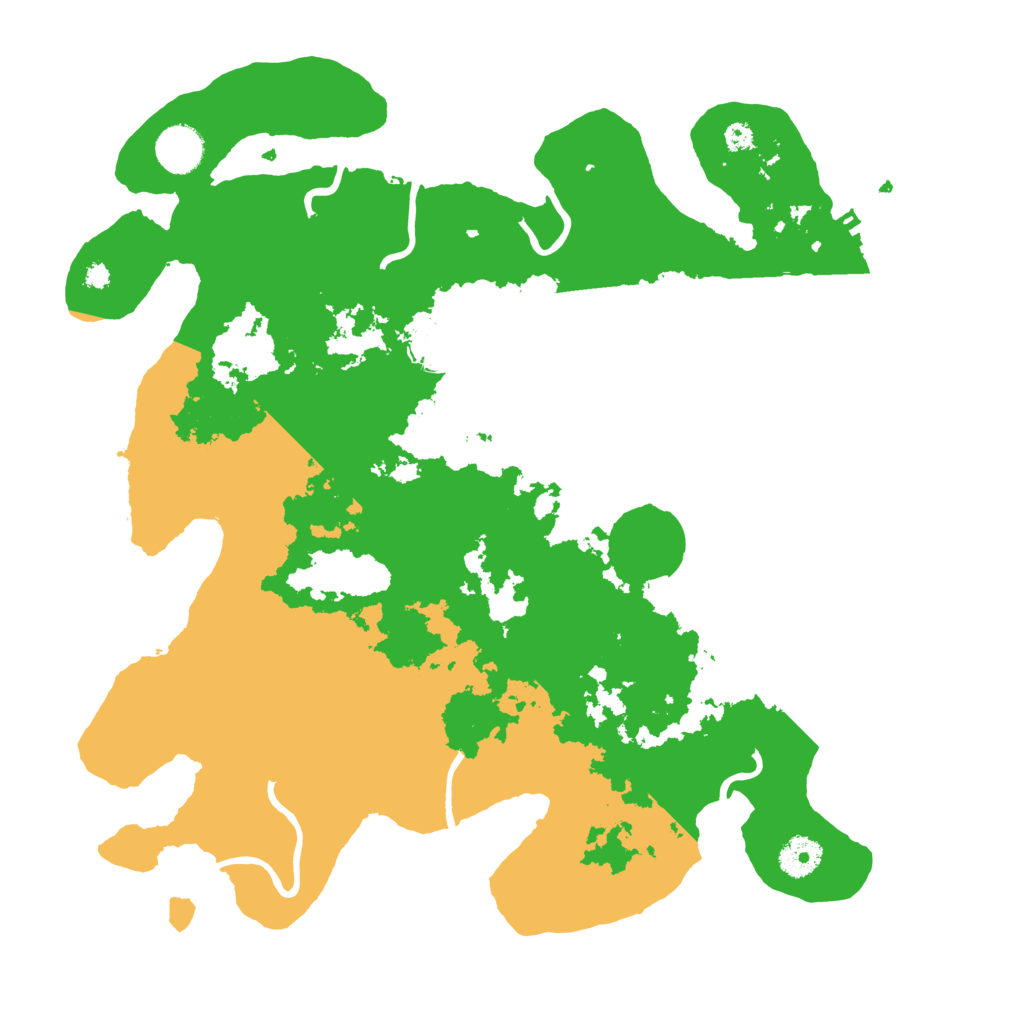 Biome Rust Map: Procedural Map, Size: 3750, Seed: 9580423