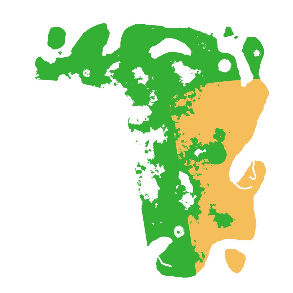 Biome Rust Map: Procedural Map, Size: 4000, Seed: 54581207