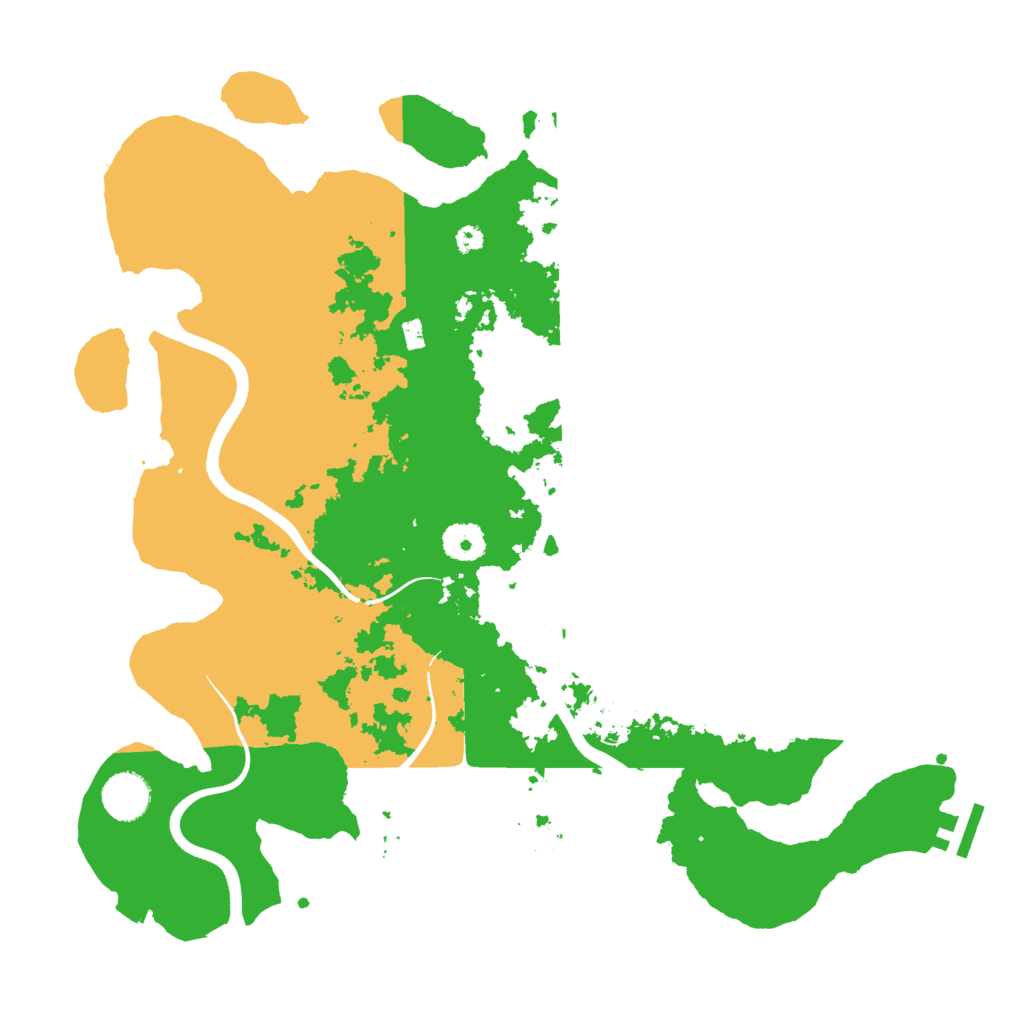 Biome Rust Map: Procedural Map, Size: 3750, Seed: 95522146