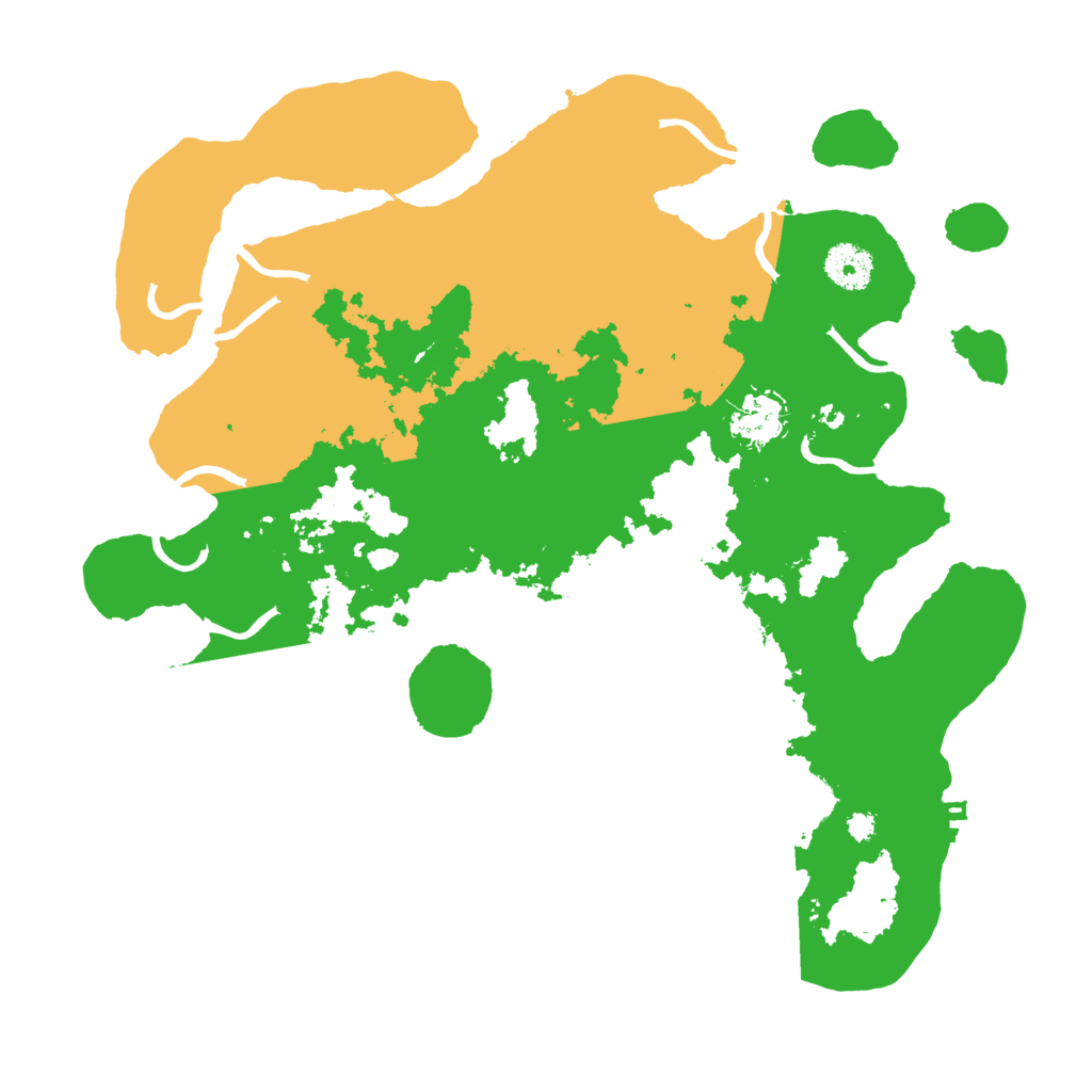 Biome Rust Map: Procedural Map, Size: 3500, Seed: 685567094