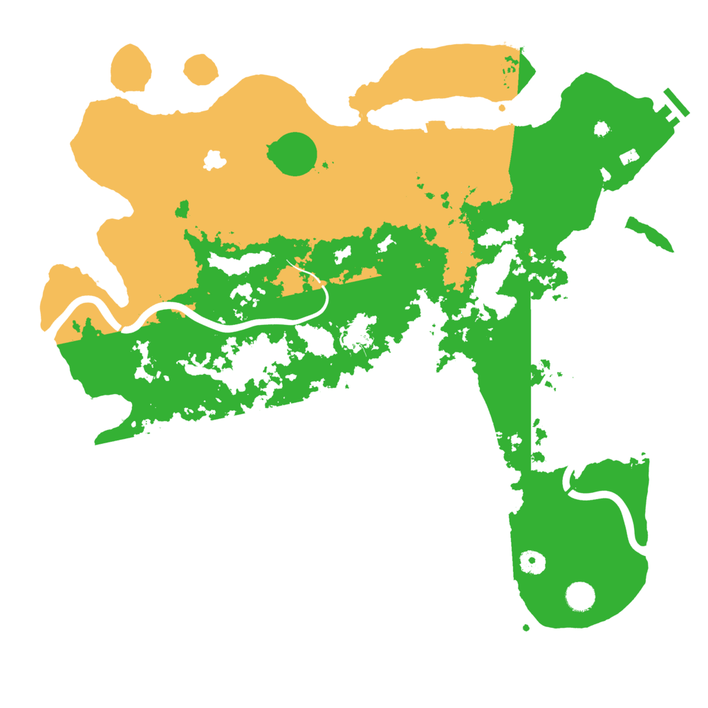 Biome Rust Map: Procedural Map, Size: 4250, Seed: 28890