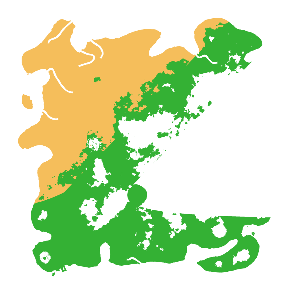 Biome Rust Map: Procedural Map, Size: 4000, Seed: 19127