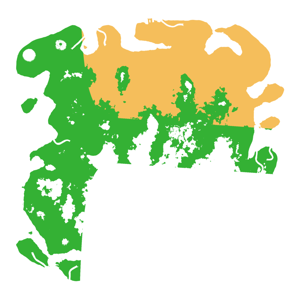 Biome Rust Map: Procedural Map, Size: 4250, Seed: 72589