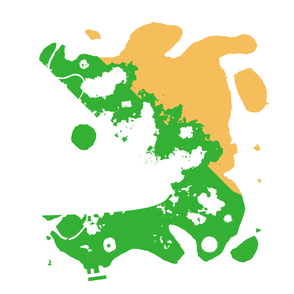 Biome Rust Map: Procedural Map, Size: 3250, Seed: 1025049322
