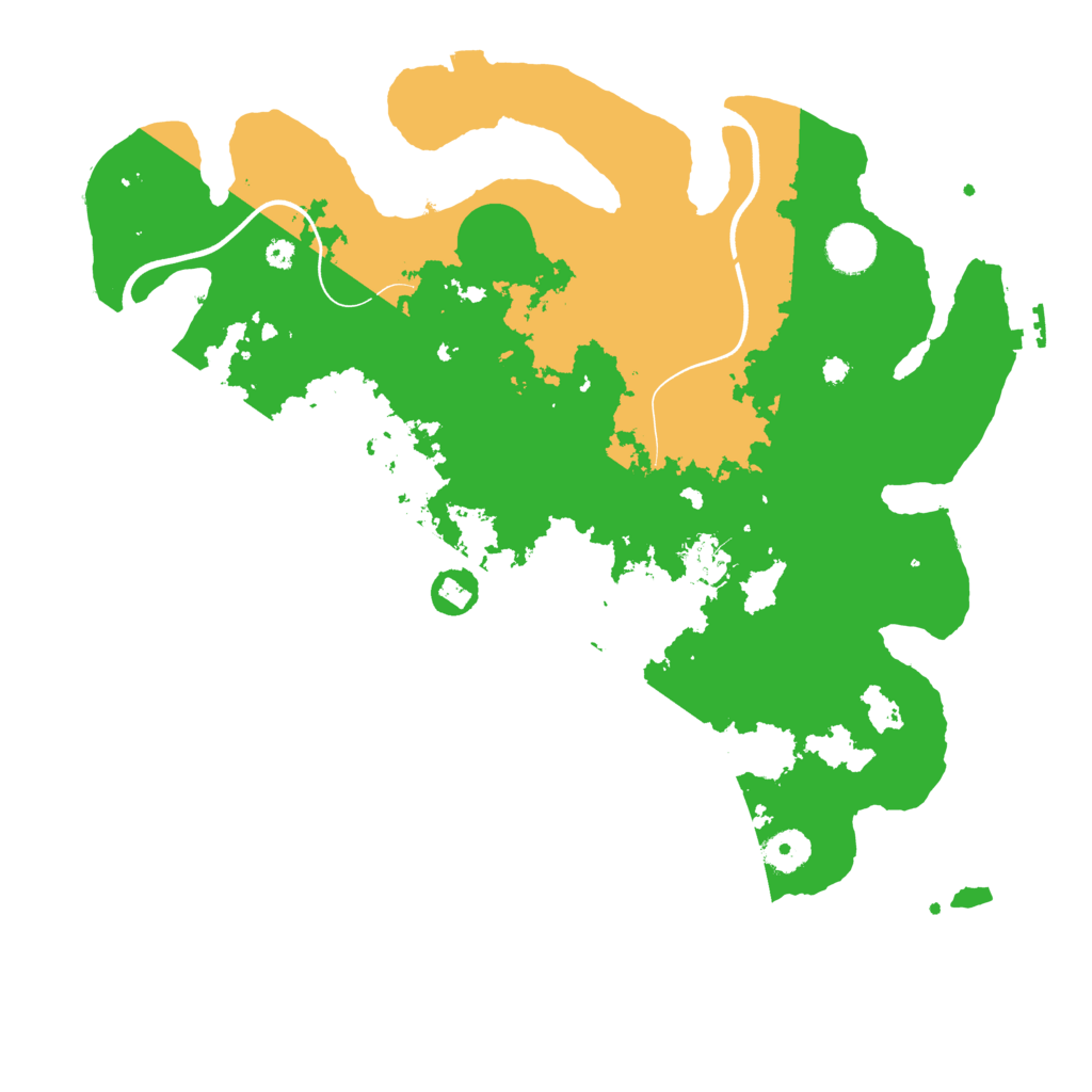 Biome Rust Map: Procedural Map, Size: 3800, Seed: 1920331868