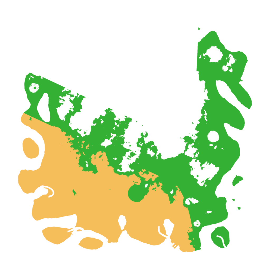 Biome Rust Map: Procedural Map, Size: 4250, Seed: 1170238927