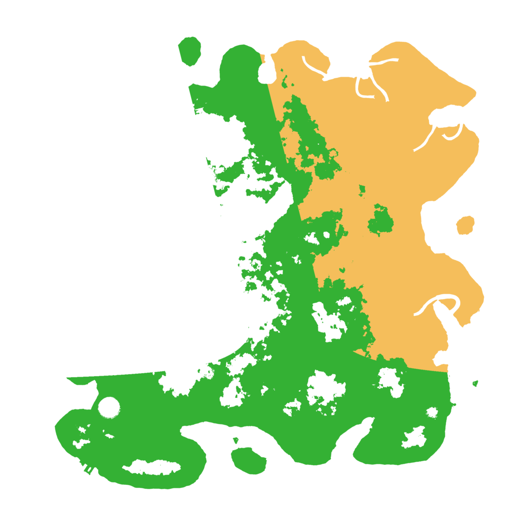 Biome Rust Map: Procedural Map, Size: 4250, Seed: 8337618