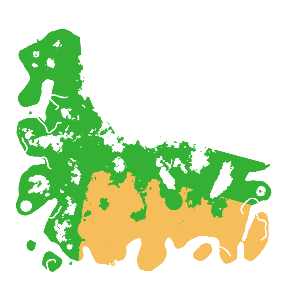 Biome Rust Map: Procedural Map, Size: 4500, Seed: 1897259023